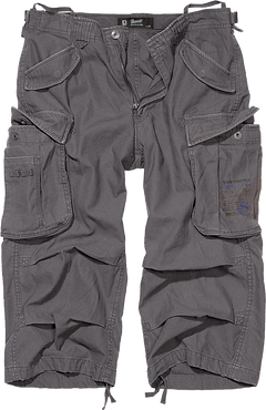 Brandit Vintage Industry 3/4-Shorts, anthrazit