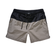 Brandit Swimshort Basic μαγιό σορτς, black/grey