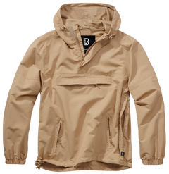 Brandit Sommer Windbreaker Jacke, camel