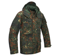 Brandit Performance Outdoor Taktische Jacke, flecktarn