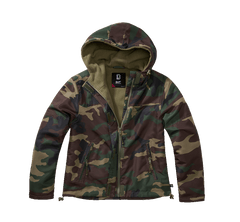 Brandit Windbreaker Frontzip Damenjacke, Woodland
