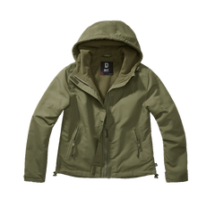Brandit Windbreaker Frontzip Damenjacke, oliv