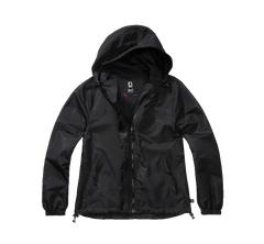 Brandit Summer Damen-Windbreaker-Jacke, schwarz