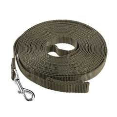 K9 Thorn leine mit Karabiner 20mm/10m, oliv