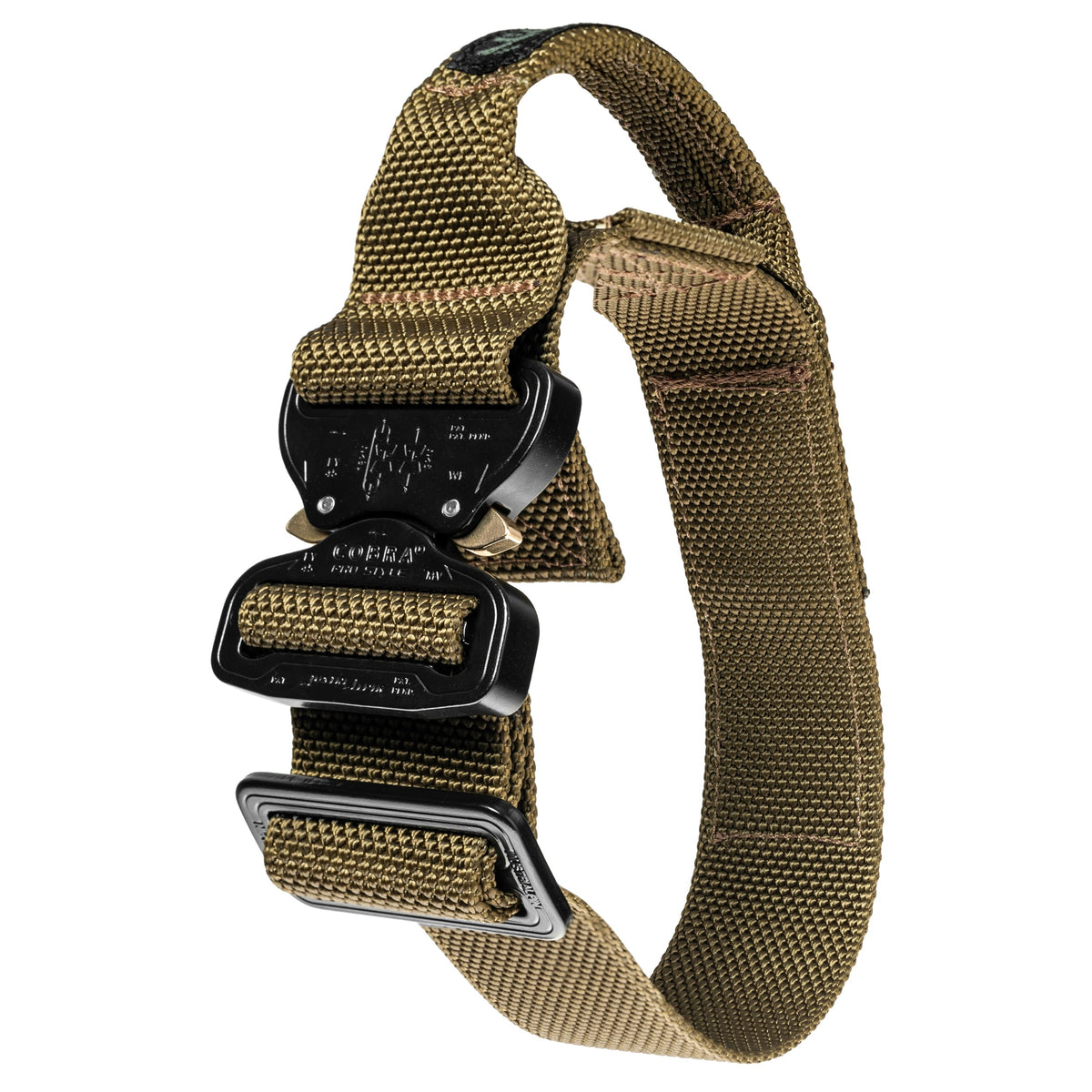 K9 Thorn Cobra-Bravo obojok 45 mm s rukoväťou, coyote