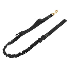 K9 Thorn Leine mit Ruckdämpfer, schwarz, 150 cm