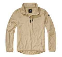 Brandit Troyer Fleece-Jacke, camel