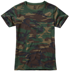 Brandit Damen-T-Shirt, woodland