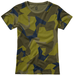 Brandit Damen T-Shirt M90, swedish camo