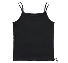 Brandit damen Tank Top mit dünnen Trägern, schwarz