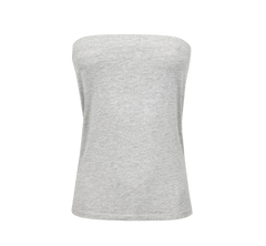 Brandit Bandeau top/Rock 2-in-1, grey melange