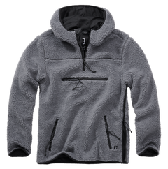 Brandit Teddyfleece Worker Fleecepullover, anthrazit