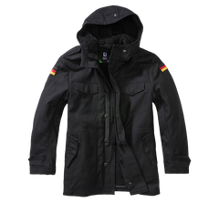 Brandit BW Kinder-Parka, schwarz