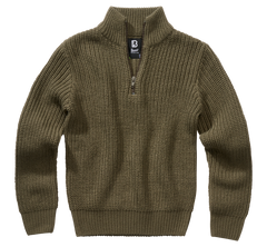 Brandit Marine Pullover Troyer, oliv