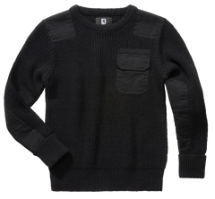Brandit BW kinder Pullover, schwarz