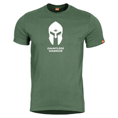 Pentagon Spartan Helmet μπλουζάκι, λαδί