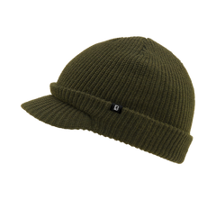 Brandit Shield Cap strickmütze mit schild, oliv