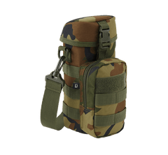 Brandit MOLLE Flaschenhalter mit tasche II, woodland