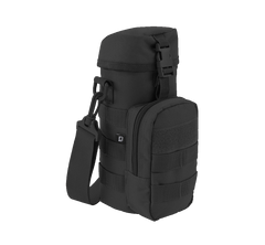 Brandit MOLLE Flaschenhülle mit tasche II, schwarz