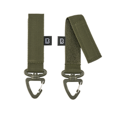 Brandit MOLLE-Karabiner 2er Pack, oliv