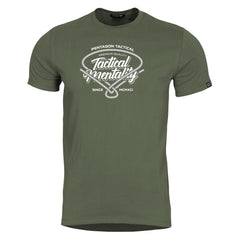 Pentagon T-Shirt Tactical Mentality, oliv