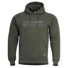 Pentagon Kapuzenpullover Born For Action, camo green