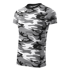 Malfini Camouflage Kurz-T-shirt, grau, 160g/m2