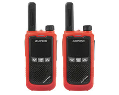 Baofeng BF-T17 sender, rot - 2 Stück.