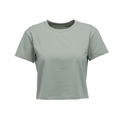 Black Diamond BD Stripe Damen-T-Shirt mit kurzem Arm, foam green-laurel green
