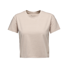 Black Diamond BD Stripe Damen-T-Shirt mit kurzem Arm, off white-pale mauve