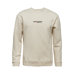 Black Diamond Heritage Wordmark Herren-Sweatshirt, off white