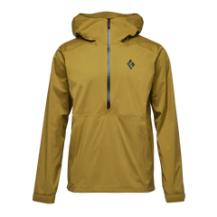 Black Diamond Stormline Stretch Anorak wasserdichte Herrenjacke, dark curry