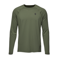 Black Diamond Alpenglow Crew Herren-Langarm-T-Shirt, tundra