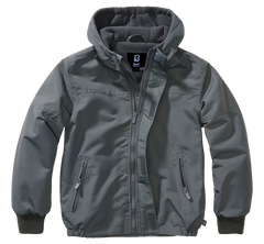Brandit Frontzip Windbreaker Kinderjacke, anthracite