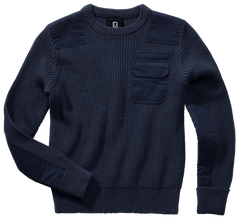 Brandit BW-Pullover für kinder, marineblau