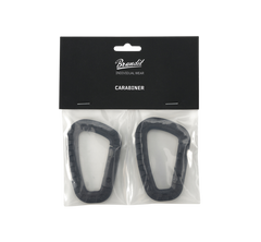 Brandit Karabiner 2er Pack, schwarz