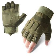 DRAGOWA TACTICAL Storm Taktische handschuhe kurz, grün