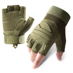 DRAGOWA TACTICAL Yankee kurze taktische handschuhe, grün