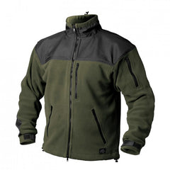 Helikon-Tex Classic Army Ενισχυμένο Φούτερ Fleece, λαδί-μαύρο
