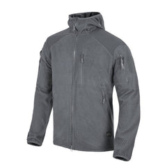 Helikon-Tex ALPHA HOODIE Φούτερ Grid Fleece, Shadow Grey