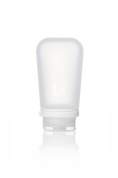 Humangear GoToob+ Silicone Travel Bottle, Clear, 100ml