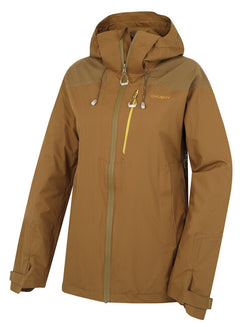 HUSKY Nicker Damen-Hardshelljacke, dunkelkhaki