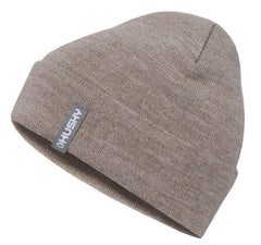 HUSKY Merhat 4 ženska merino kapa, bež