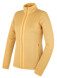 HUSKY Artic Zip Damen-Sweatshirt mit Reißverschluss, gelb