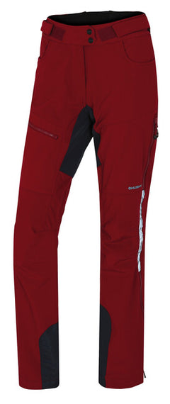 HUSKY Keson Damen-Softshellhose, weinrot