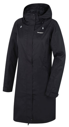 HUSKY Nut Damen Hardshell-Mantel, schwarz, L