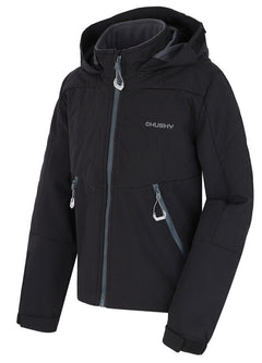 HUSKY Salex K Kinder-Softshelljacke, schwarz