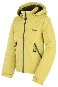 HUSKY Salex K Kinder-Softshelljacke, lime grün