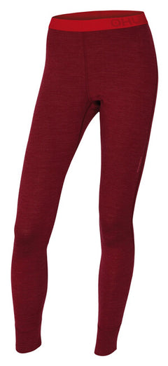 HUSKY Merino Damen-Thermounterwäsche-Hose, dunkles Ziegelrot