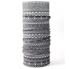 HUSKY Printemp multifunktionstuch, grey triangle stripes, UNI